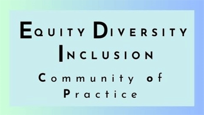 Equity Diversity Inclusion Community of Practice Logo